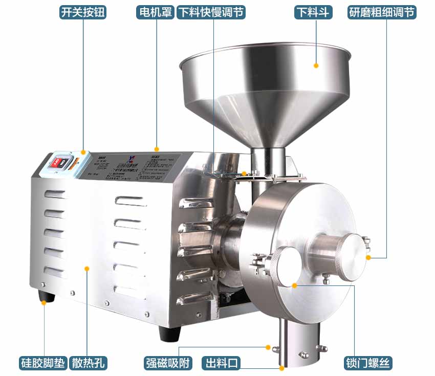 820五谷雜糧磨粉機(jī)結(jié)構(gòu)